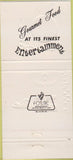 Matchbook Cover - Nate's Inner Circle Beachwood OH 30 Strike