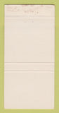 Matchbook Cover - Dante's Restaurant Fraser MI WEAR 30 Strike