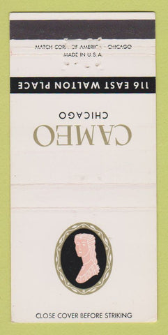 Matchbook Cover - Cameo Chicago IL Restaurant 30 Strike