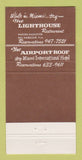Matchbook Cover - Candle Light Inn Bal Harbour FL Miami 30 Strike