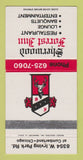 Matchbook Cover - Sherwood Forest Inn Chicago IL WEAR 30 Strike