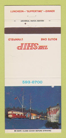 Matchbook Cover - The Ship Lynnfield MA 30 Strike