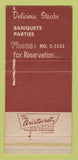 Matchbook Cover - Blue Grass Lounge Bar Maple Heights OH 30 Strike