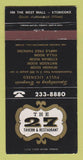 Matchbook Cover - 27 Tavern Restaurant Etobicoke ON 30 Strike
