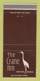 Matchbook Cover - Crane Inn Dalton MA 30 Strike