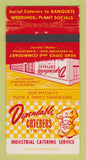 Matchbook Cover - Dependable Caterers Scarborough ON WEAR 30 Strike