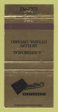Matchbook Cover - Dimitri's Restaurant Ottawa ON 30 Strike