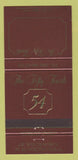 Matchbook Cover - The Fifty Fourth Toronto ON 30 Strike