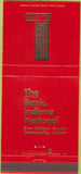 Matchbook Cover - Indiana National Indianapolis IN 30 Strike