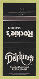 Matchbook Cover - Delphine's Rockie's Saloon Miamisburg OH Holiday Inn 30 Strike
