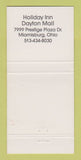 Matchbook Cover - Delphine's Rockie's Saloon Miamisburg OH Holiday Inn 30 Strike