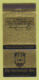 Matchbook Cover - Cartwright Inn West Henrietta NY 30 Strike