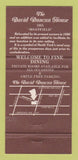 Matchbook Cover - The David Duncan House Don Mills ON WEAR 30 Strike