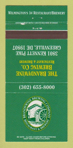Matchbook Cover - Brandywine Brewing Company Greenville DE 30 Strike