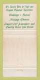 Matchbook Cover - William Tell LaGrange IL Countryside Holiday Inn 30 Strike