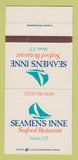 Matchbook Cover - Seamen's Inne Seafood Mystic CT WEAR 30 Strike