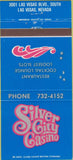 Matchbook Cover - Silver City Casino Las Vegas NV 30 Strike