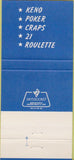 Matchbook Cover - Silver City Casino Las Vegas NV 30 Strike