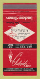 Matchbook Cover - Clubside Inn Wheaton IL WEAR 30 Strike