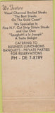 Matchbook Cover - The Curve Hotel Maryland Chicago IL 30 Strike