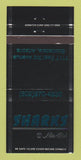 Matchbook Cover - Sharks Nite Club Scottsdale AZ 30 Strike