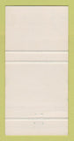 Matchbook Cover - Queen's Pizzeria Spaghetti House Brampton ON YELLOW 30 Strike