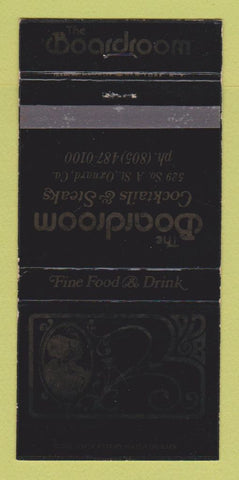 Matchbook Cover - The Boardroom Oxnard CA WEAR 30 Strike