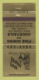 Matchbook Cover - Shelter Cove Restaurant Cudahy WI 30 Strike
