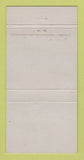 Matchbook Cover - The Sheldon Restaurant Toronto ON 30 Strike