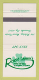 Matchbook Cover - Roscoe Flaherty's Restaurant Louisville KY 30 Strike