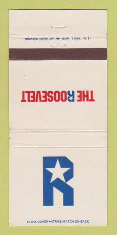 Matchbook Cover - The Roosevelt New York City hotel? WEAR 30 Strike