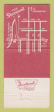 Matchbook Cover - The Sherwood Restaurant Livonia MI 30 Strike