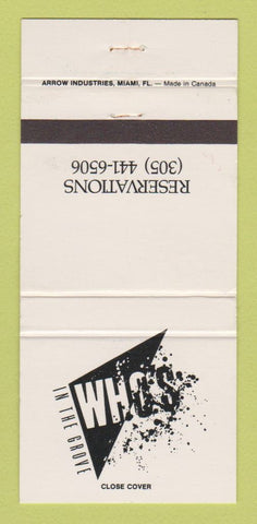 Matchbook Cover - Who's in the Groove Restaurant Canada? 30 Strike