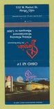 Matchbook Cover - Tangier Restaurant Akron OH 30 Strike