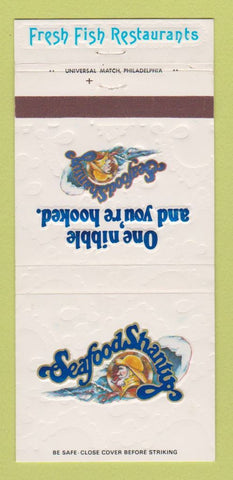 Matchbook Cover - Seafood Shanty Restaurant 30 Strike