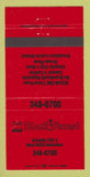 Matchbook Cover - The Black Forest Restaurant Atlantic City NJ 30 Strike