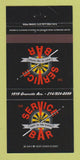 Matchbook Cover - Service Bar Dallas TX 30 Strike