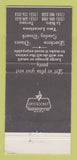 Matchbook Cover Tarry Town Tavern Ichabod Crane's La Habra Torrance CA 30 Strike