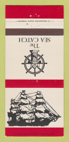 Matchbook Cover - The Sea Catch Washington DC 30 Strike