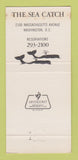 Matchbook Cover - The Sea Catch Washington DC 30 Strike