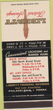 Matchbook Cover - Liberty Federal Savings Philadelphia PA 30 Strike