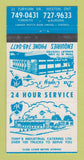 Matchbook Cover - Tony's Restaurant Catering Weston ON 30 Strike