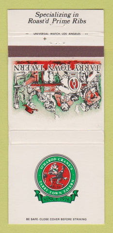Matchbook Cover - Ichabod Caren's Tarry Town Tavern Torrance CA 30 Strike