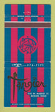 Matchbook Cover - Tangier Restaurant Akron OH 30 Strike