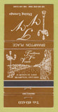 Matchbook Cover - Trattoria Via Veneto Brampton ON 30 Strike