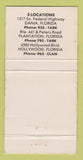 Matchbook Cover - Tark's Restaurant Hollywood Dania FL WORN 30 Strike