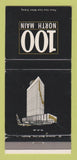 Matchbook Cover - 100 North Main Memphis TN WEAR 30 Strike