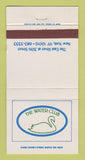 Matchbook Cover - The Water Club New York City WEAR 30 Strike