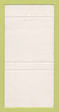 Matchbook Cover - Wilsons Restaurants Cambridge UK WEAR 30 Strike