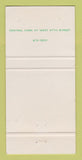Matchbook Cover - Tavern on the Green New York City WEAR 30 Strike